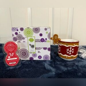 Scentsy Gingerbread Man tabletop fan diffuser